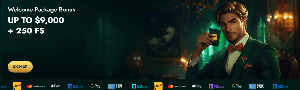 Crowngreen Casino Willkommensbonus